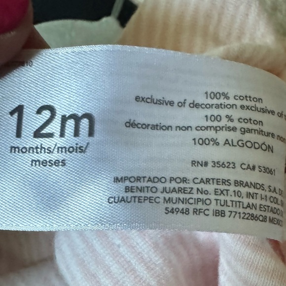 CARTER’S BABY/TODDLER GIRL BODYSUIT W/ HOODED LIGHTWEIGHT JACKET SET - Picture 14 of 16